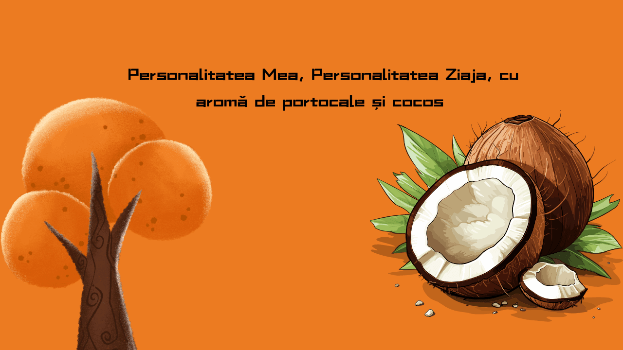 Personalitatea Mea, personalitatea Ziaja, cu aromă de portocale și cocos